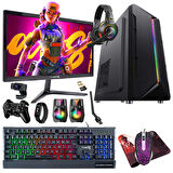 Turbox Tx5355 i5 3470 8GB Ram 256GB SSD 4GB Ekran Kartı 19.5 inç Monitör Masaüstü Oyun Bilgisayarı