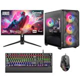 Dragos DRx6945 i7 12700K 16GB Ram 1TB NVMe 8GB RTX4060 27 İnç 240Hz Curved Oyuncu Bilgisayarı