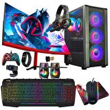 Turbox Tx5431 i5 6400 16GB Ram 512GB SSD 6GB GTX1660Ti 23.6 inç Curved Oyuncu Masaüstü Bilgisayarı