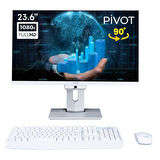 Turbox TAx1279 i7 7700HQ 8GB DDR4 Ram 1TB M.2 NVMe SSD 23.6 inç FHD Pivot Webcam All in One PC