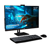 Turbox TAx1339 i5 4440 8GB Ram 512GB SSD 27 inç Full HD Dokunmatik BT Webcam WiFi All in One PC