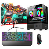Turbox Tx5987 Ryzen 5 5500 32GB 1TB NVMe 12GB RTX3060 23.6 165Hz Curved Oyun Hazır Sistem