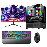 Turbox Tx5976 i5 10400F 32GB 1TB NVMe 12GB RTX3060 27 inç 165Hz Curved Oyun Hazır Sistem