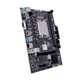 Dragos Pro H610M-E M.2 Sata WI-FI+BT Ddr4 3200MHz Usb 3.2 Hdmi Dp Vga Ses G.Lan 1700P Anakart