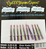VURGUN CAPARI MOR YESIL URUN KODU:7K