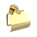 Duxxa Arya Tuvalet Kağıtlık Kapaklı Altın A.2008.A