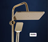 Mirage 400 Tepe Duş Seti Altın D.132.4.A