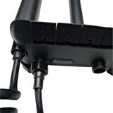 Duxxa Piano Bataryalı Duş Seti Mat Siyah DP.100.MS