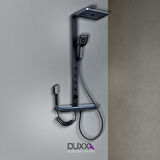Duxxa Ramada Isı Ayarlı Masajlı Bataryalı Duş Seti DP.150.MS