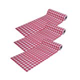 Pratikser Tek Kullanımlık Masa Örtüsü Kırmızı - 100x120cm - 3 Rulo