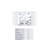 PÇT - Mini İçten Çekmeli Tuvalet Kağıdı - 2Ply - 4 Kg/12 Rulo