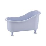 BUFFER® Dekoratif Mini Küvet Şeklinde Çok Amaçlı  Banyo Düzenleyici Sepet