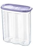 BUFFER® 2 Kapaklı Ölçekli Erzak Kuru Gıda Saklama Kutusu Kabı 2,4 Litre-SA940