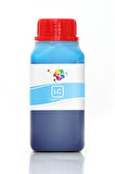 QC Epson Pro 4880 Uyumlu Yazıcı Mürekkebi 250ml LC Light Cyan Açık Mavi Pigment