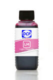 OCP HP Designjet 120PS Uyumlu Yazıcı Mürekkebi 100ml LM Light Magenta Açık Macenta Dye