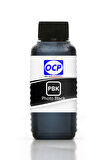 OCP HP Photosmart C6350 Uyumlu Yazıcı Mürekkebi 100ml PBK Photo Black Foto Siyah Dye