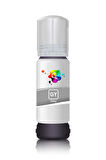 QC Epson EcoTank L8160 Uyumlu Yazıcı Mürekkebi 70ml GY Grey Gri Dye