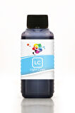 QC Epson SureColor SC F10000H Uyumlu Süblimasyon Mürekkep 100ml LC DS LC Light Cyan Açık Mavi