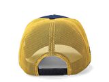 BlackBörk V1 Trucker Duckside - 1 Kod Logolu Unisex Lacivert-Sarı Şapka (Cap)