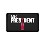 V2  Mr. President - 1 Kod Logolu Unisex Siyah Bench (Patch)