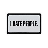 V2  I Hate People - 1bs Kod Logolu Unisex Beyaz Bench (Patch)