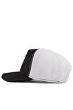  Cordura Boss Logolu Siyah-Beyaz Trucker Şapka