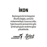 KAAN Lisanslı Antrasit-Siyah Şapka