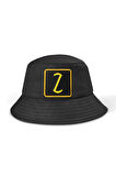  Bucket Z Logolu Siyah Şapka