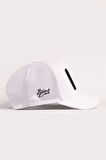  Sinema Logolu Beyaz Trucker Şapka