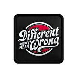 V1  Different Doesn't - 1 Kod Logolu Unisex Siyah-Siyah Bench (Patch)