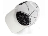 BlackBörk V1 Trucker Boss - 1 Kod Logolu Unisex Beyaz Şapka (Cap)