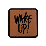 V1  Wake Up - 2cs Kod Logolu Unisex Camel Bench (Patch)