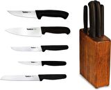 Sinerji Silver Bloklu Bıçak Seti 5'li