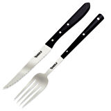 Taş-Mika Saplı Steak Çatal ve Bıçağı 