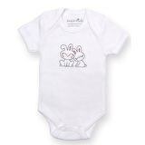%100 Pamuk Yenidoğan 3'lü Set - Pembe
