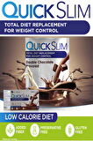 Quick Slim Kilo Verme Amaçlı Öğün Shake, 30 servis, Çikolata Aromalı, 20g Protein, 27 Vitamin Mineral ve Diyet Lifi içeren Öğün Tozu