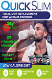 Quick Slim Yüksek Proteinli Öğün Tozu, 60 Öğün Shake, Shaker Hediye (2 Kutu Quick Slim Mix + 1 shaker)