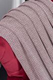 Tabu Home Dokuma Cozy Comfort Bordo Tv Battaniyesi