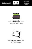 Tabu Home Ayıcıklı Kalpli Tek Kişilik Nevresim Seti