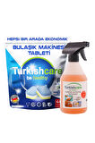 Hepsi Bir Arada 40 Yıkama Bulaşık Deterjanı Premium Tablet + Çok Amaçlı Leke Çıkarıcı Sprey 500ml