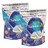 2Lİ Premium Hepsi Bir Arada Ekonomik Bulaşık Deterjanı 40 Tablet