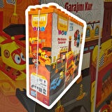 MGS OYUNCAK İTFAİYE MERKEZİ BLOK SETİ 45 PARÇA OYUN SETİ 3+ YAŞ   