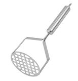 Pratik 26,5 Cm Lüks Paslanmaz Metal Patates Ezici Patates Ezeceği Püre Yapıcı Kolay Temizlenebilir