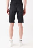 Nicholas Dark Smoke Mavi Black Jean Şort 0416081307