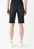 Nicholas Dark Smoke Mavi Black Jean Şort 0416081307
