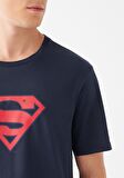 Mavi Superman Baskılı Lacivert Tişört 0610754-70490
