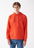 Mavi Kapüşonlu Kırmızı Sweatshirt 065809-70481