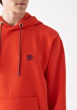 Mavi Kapüşonlu Kırmızı Sweatshirt 065809-70481