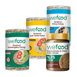 Wefood Keçiboynuzlu & Chialı Fıstık Ezmesi 300 g + Wefood Patlak Deneme Paketi