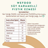 Wefood Süt Karamelli Fıstık Ezmesi 300 gr